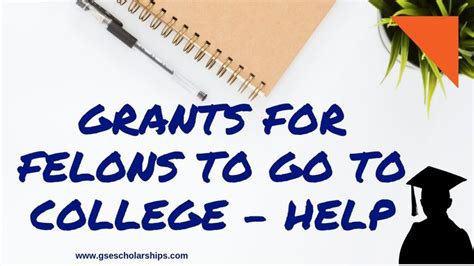 College Grants for Felons