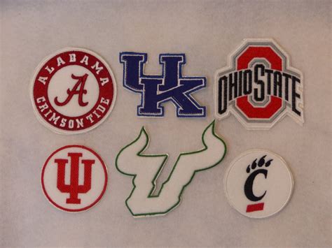 College Iron on Patches - Etsy