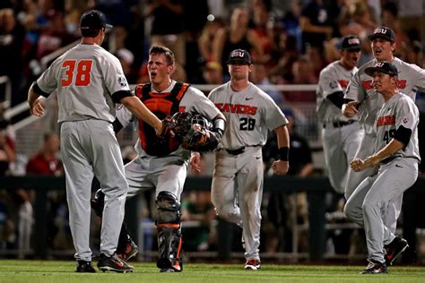 College World Series Oregon State Baseball Forces Decisive Game 3