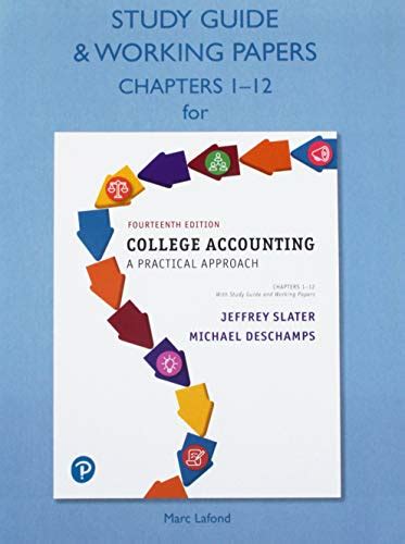 College accounting a practical approach study guide and working papers chapters 1 10. - 7100 john deere 4 row planter manual.