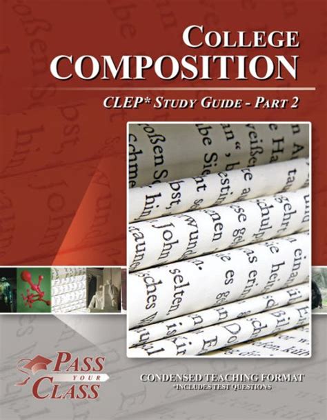College composition clep test study guide pass your class part 2. - Solutions manual java programs joyce farrell.