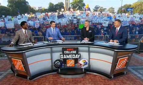 College game day lawrence. LAWRENCE, Kan. – ESPN College GameDay is coming to the campus of the University of Kansas, ESPN announced today, marking the first time the Jayhawks will be featured on College GameDay at David Booth Kansas Memorial Stadium. 