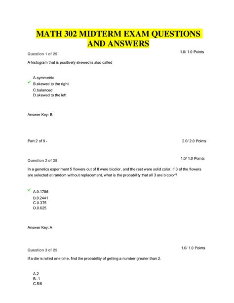 College math 090 midterm exam answers. - Heat and mass transfer cengel 4th edition solution manual.