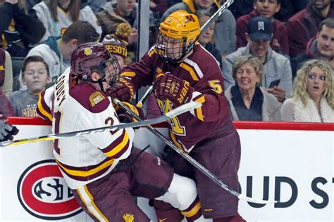 College men’s hockey: Gophers settle for tie in Duluth