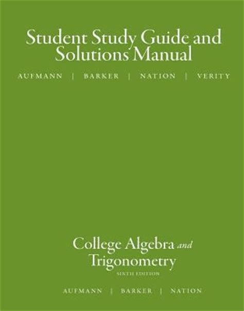 College trigonometry aufmann 6th solution manual. - Manuale di riparazione 2015 ktm exc 450.