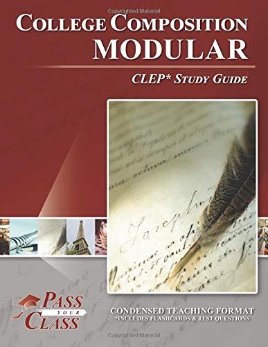 Download College Composition Modular Clep Test Study Guide  Passyourclass By Passyourclass