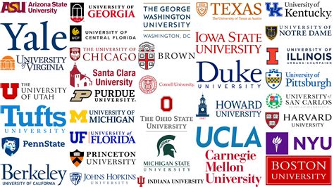 Colleges and Universities Logos
