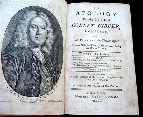 Colley cibber autobiography examples pdf