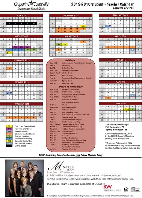 Colleyville Isd Calendar