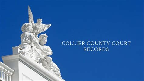 Collier County Court Records are public records, documents, files, and transcripts associated with court cases and court dockets available in Collier County, Florida. Courts in Collier County maintain records on everything that occurs during the legal process for future reference, including appeals. 