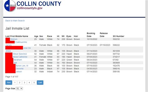 Collin county booking records.  Access databases and official resources for arrest...