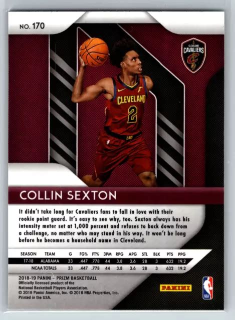 Collin.sexton. Sexton missed most of last season after tearing his meniscus early on in the year. However, the season before that, he balled out, averaging 24.3 points, 3.1 rebounds, and 4.4 assists on 47.5% ... 