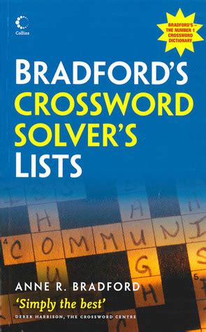 Collins Bradford s Crossword Solver s Lists