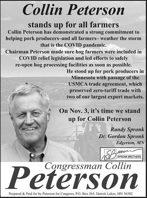 Collins Peterson Facebook Surat