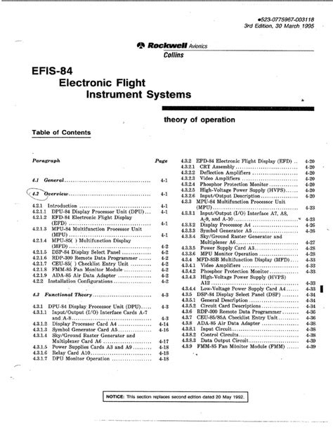 Collins efis 84 manual flight director. - A language guide to north africa by united states army special services division services of supply.