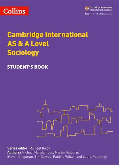 Read Collins Cambridge International As  A Level Ã Cambridge International As  A Level Sociology Students Book By Michael Haralambos