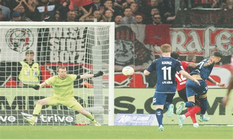 Cologne ends Leverkusen’s unbeaten run in Bundesliga