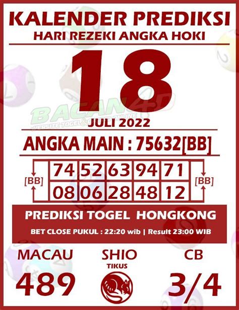 Colok bebas angka togel hongkong tgl 3 4 2018.