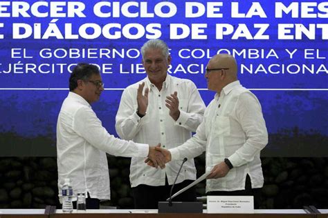 Colombia’s government, largest remaining rebel group agree to cease-fire at talks in Cuba