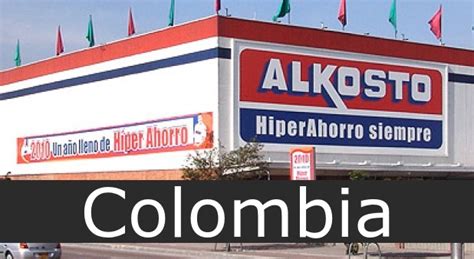 Colombia alkosto. 74. Puntuación usuarios: 3.5 (5 votos) La cadena colombiana de Almacenes Alkosto lleva una gran trayectoria. Comenzó su negocio en 1987 y al momento cuenta … 