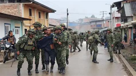 Colombian military frees fifty-seven troops captured detained by residents