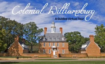Colonial Williamsburg Virtual Field Trip Complete With Directed