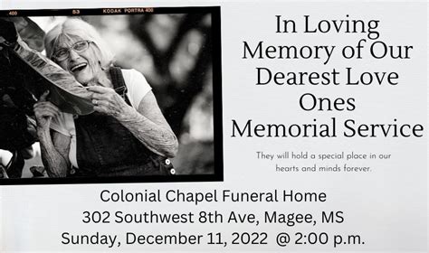 Colonial chapel magee.  Pre-Need and At-Need Funeral service provider f...