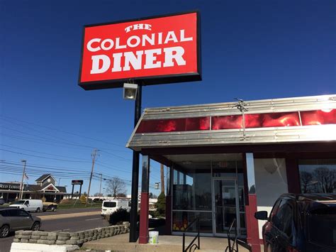 Colonial diner. 560 NJ-18Phone: 732-254-4858. Dine-in, Take-out, Catering, Curbside Pick-up, Quick lunch (30 min or less) Classic Jersey Diner serving the East Brunswick Community since 1959. 