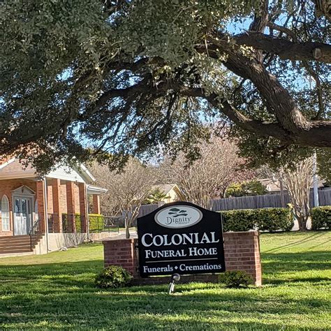 Colonial funeral home universal city tx.  Find service information, send fl...