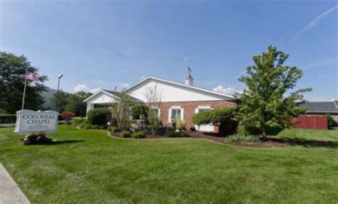 Colonial funeral homes. .  ...