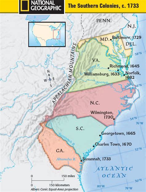 Colonial southern colonies map. Aug 25, 2017 ... The Colony of Georgia, as an example of the vicious back-and-forth before the aforementioned war, was originally an anti-slavery colony--the ... 