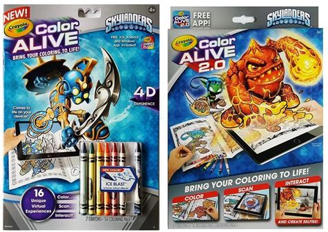 Color Alive By Crayola Action Coloring Pages