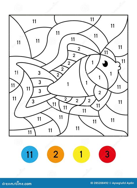 Color By Code Coloring Pages