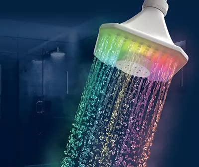 Color Changing LED Speaker Shower Head - Big Lots