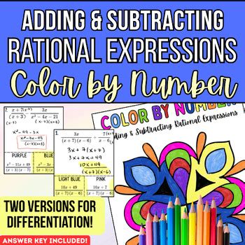 Color Coding with Rational Expressions