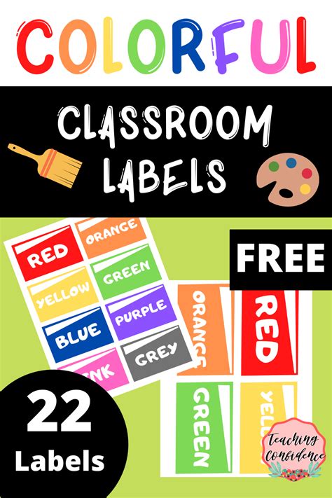 Color Labels Printable