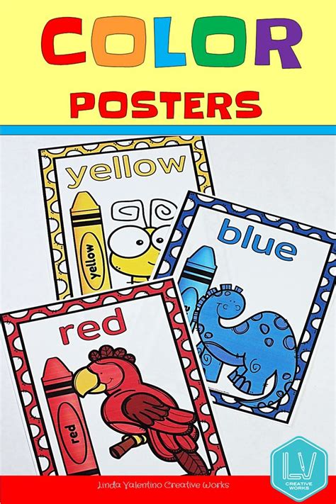 Color Posters for the Elementary Classroom