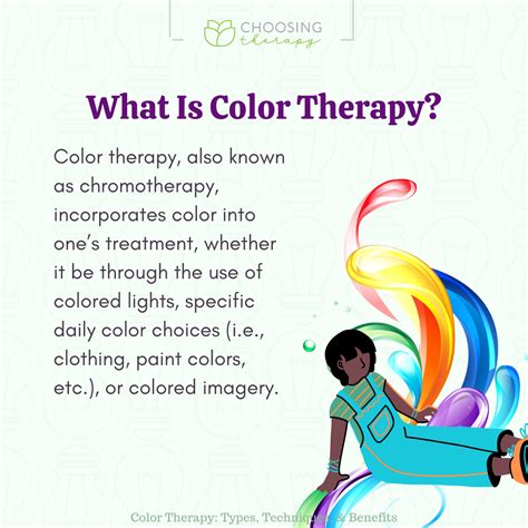 Color Therapy Use and benefits