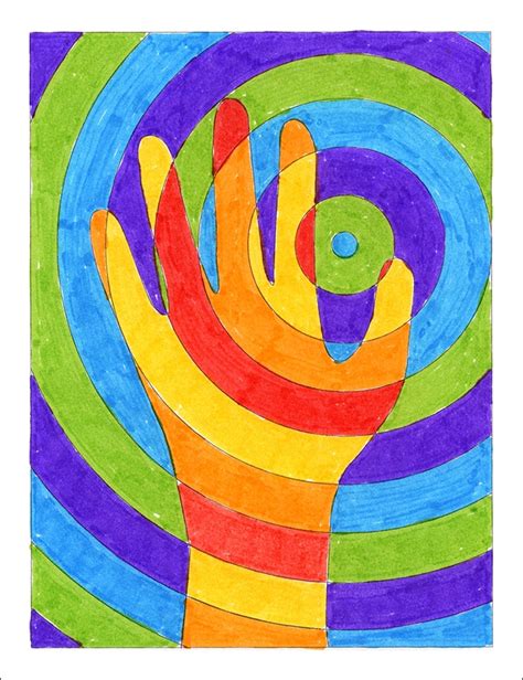 Color Wheel Project to Teach Color Theory in Elementary Art Color