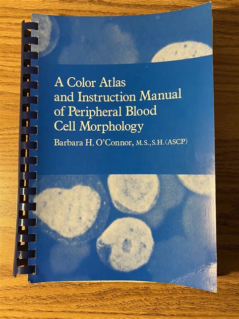 Color atlas and instruction manual of peripheral blood cell morphology. - Solutions manual to accompany process dynamics and control by dale e seborg.