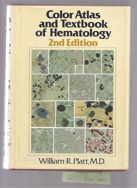 Color atlas and textbook of hematology by william r platt. - Understanding your food allergies and intolerances a guide to management and treatment.
