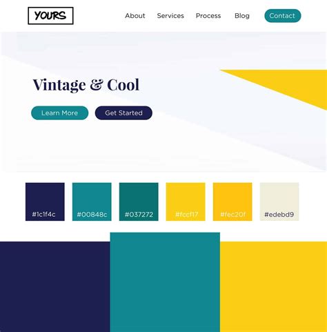 Color combination for website. The Combo Library contains pages of blue color combinations (a.k.a, color schemes and color palettes) for you to choose from. Each color scheme contains the html color codes you will need when coding your website template. The hex codes can be found underneath each of the color swatches. 