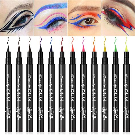 Color eyeliner. THE EYE’S THE LIMIT. Blendable, gel-like formula glides on effortlessly, instantly depositing rich color that sets in exactly where you want it and wears for up to 12 hours. Sharpenable tip defines waterlines and smokes out lash lines. Available in 16 shades, from matte to metallic. Sharpener sold separately. DETAILS. Matte and metallic finishes. 