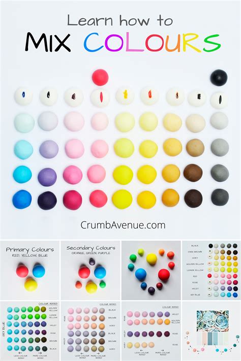 Color mixing recipes. Colors & video tutorials to streamline your …