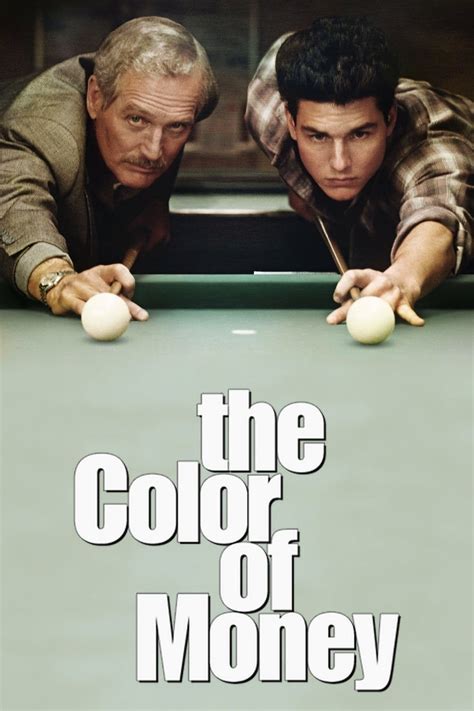 Color of money movie. The artists that played on the Color of Money were Tom Cruise and Paul Newman, along with more popular names like John Turturro, Helen Shaver and even Mary Mastrantonio. The film was also a sequel of 'The Hustler' which was also a novel that was the predecessor of this movie and novel. 