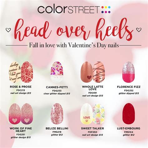 The new 2019 Valentine’s Day nails are here!!! Christmas is over and so it’s time to start thinking about the next big holiday, Valentine’s Day!!! Well with a new holiday means that there are new designs from Color Street, woot woot!!! These Color Street Valentine designs are amazing and I love all of them (I seriously love all of them!!). 