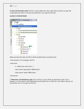 Color xml file download.  The instructions they give along with the palett...