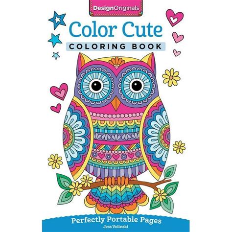Download Color Cute Coloring Book Perfectly Portable Pages By Not A Book