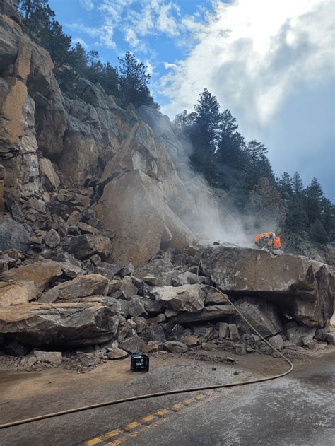 Colorado 7 reopens after rockslide cleanup forced 12-day closure