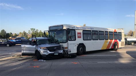 Colorado Blvd. closed after crash involving RTD bus